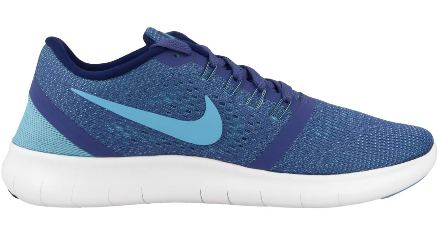 Nike Women’s Free RN Blue Moon Running Sneakers – Polarized Blue Performance Shoes