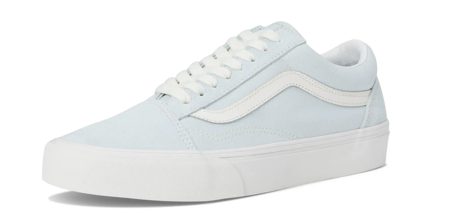Vans Old Skool Pastel Blue Mist Mujer Talla 35 Original