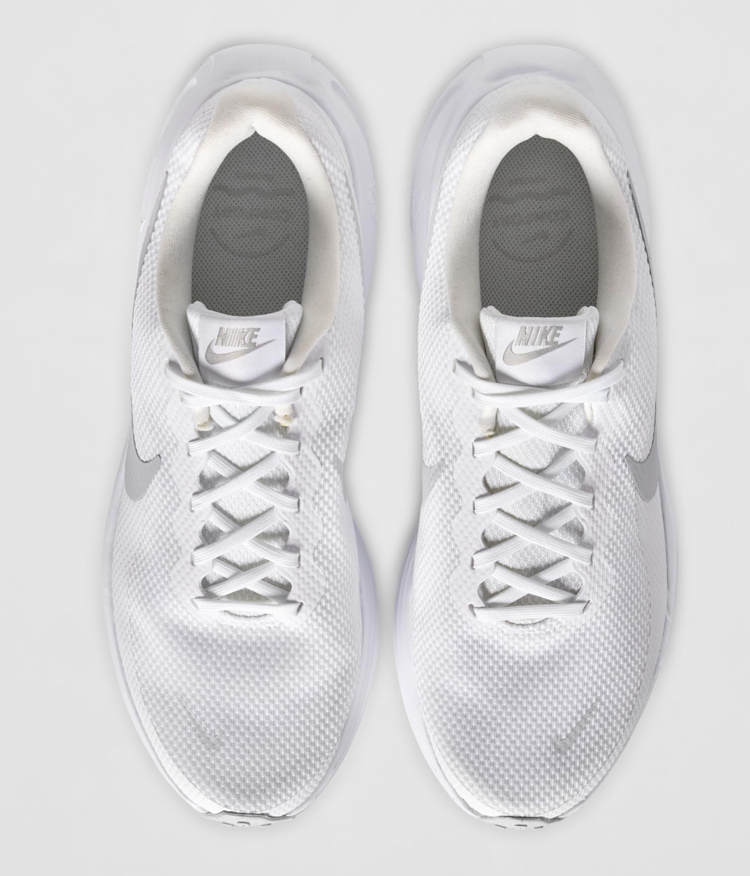 Nike Revolution 8 Hombre Blanco Pure Platinum | Zapato Deportivo Running Original