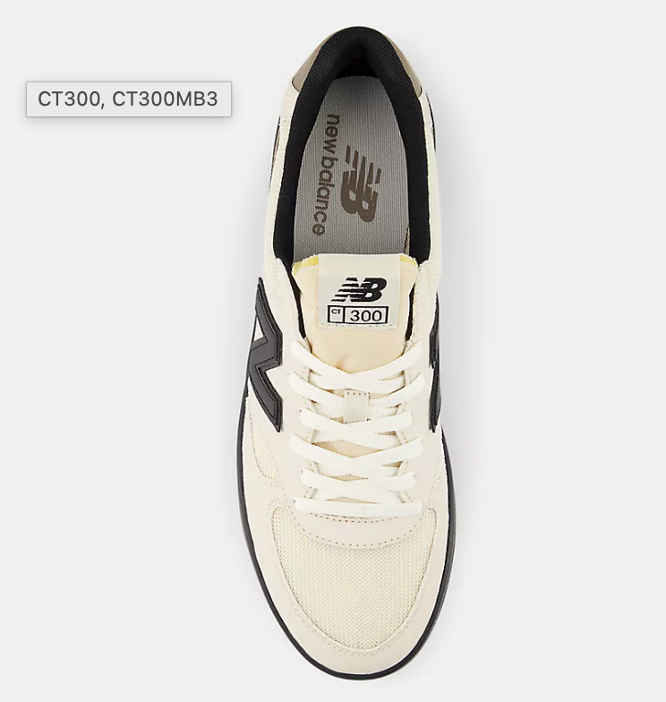 New Balance CT300 V3 Hombre Lifestyle Sneakers Blanco/Negro – Original