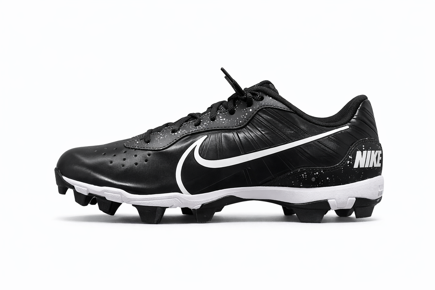 Nike Alpha Huarache 4 Keystone – Tacos de Béisbol Hombre Negro/Blanco talla 9