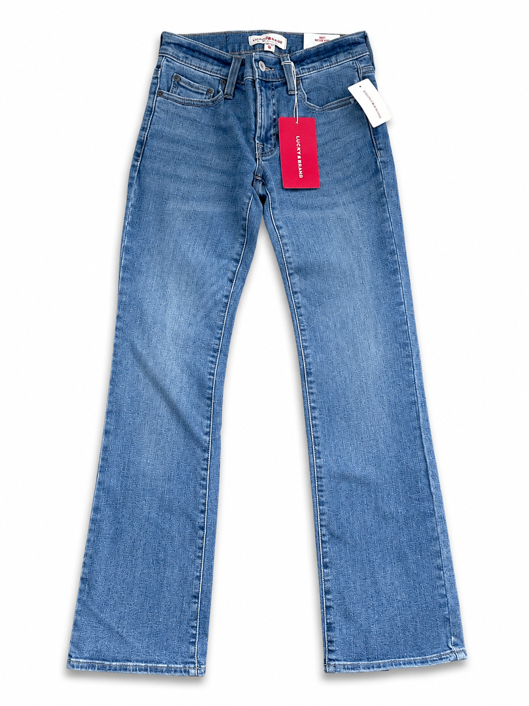 Jean Lucky Brand Kids Straight Fit Medium Wash Original Talla XS 24