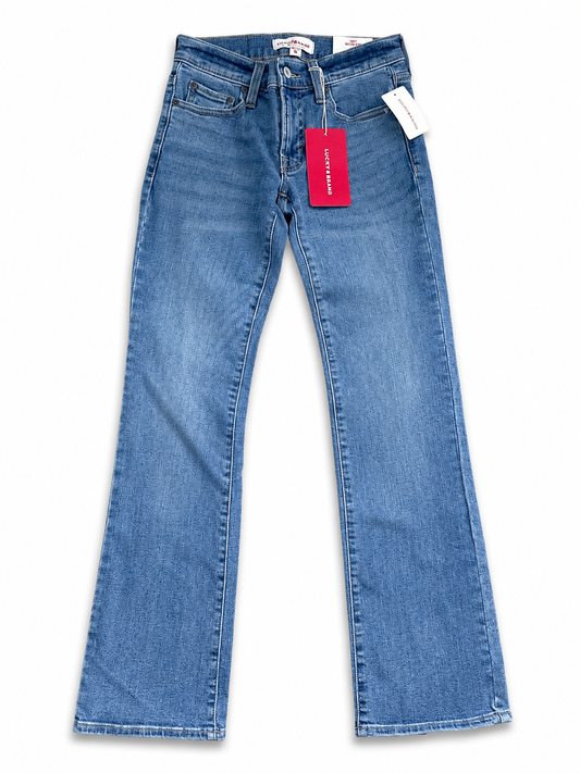 Jean Lucky Brand Kids Straight Fit Medium Wash Original Talla XS 24