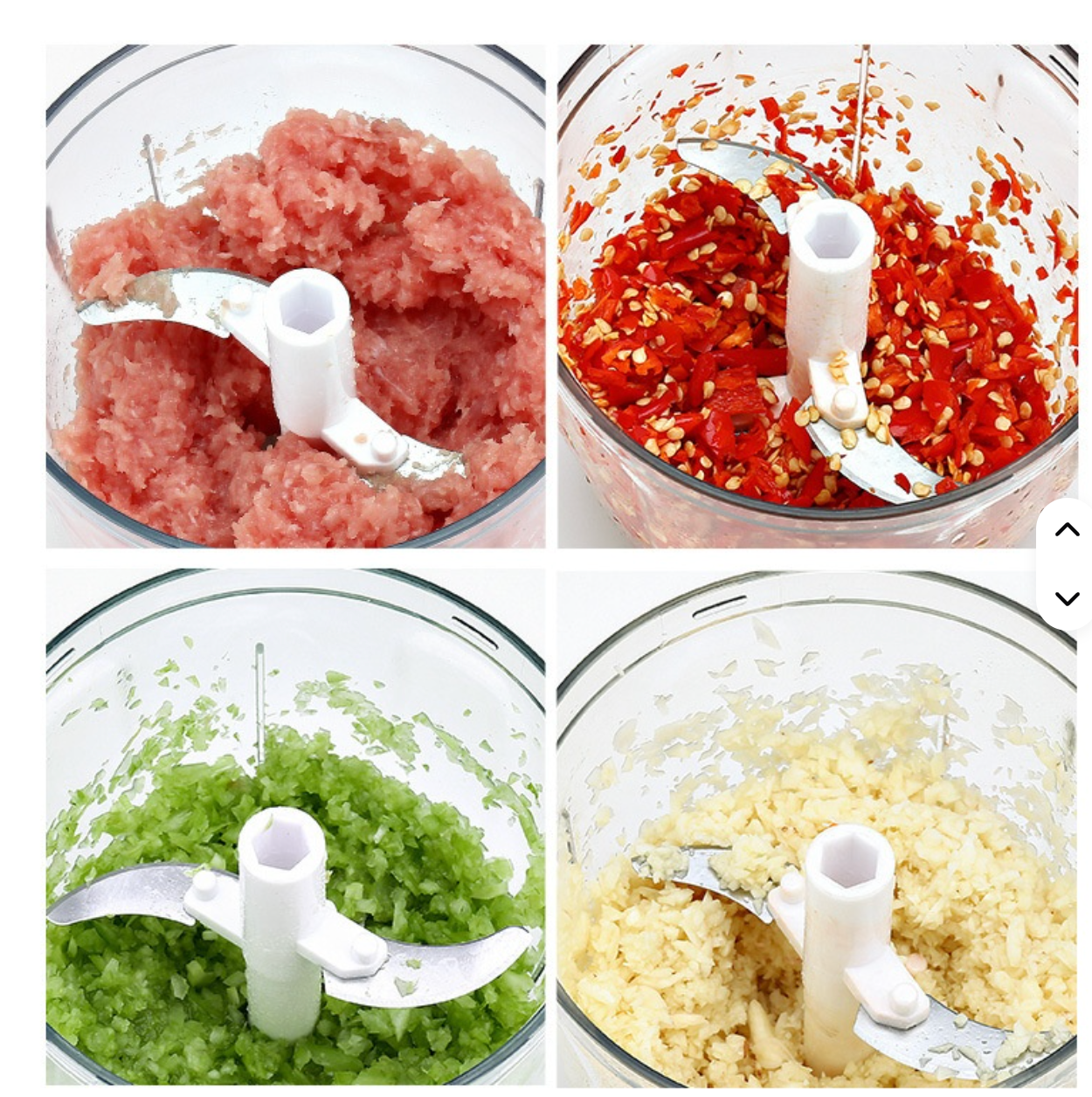 Manual Vegetable Chopper – Fast Food Cutter, Kitchen Prep Tool (Pull Cord)