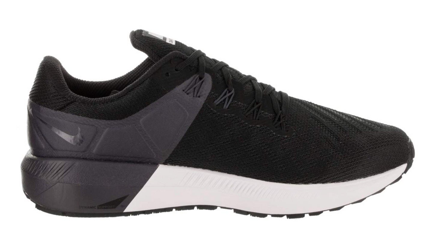 Nike Men’s Air Zoom Structure 22 Black Running Sneakers Size 8.5 US – Gridiron White Edition