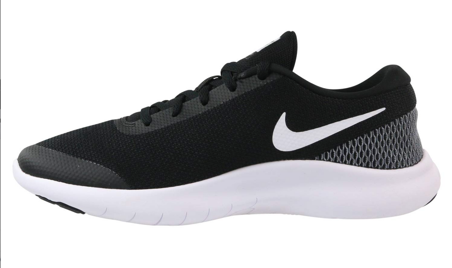 Nike Men’s Flex Experience RN 7 Black/White Running Shoes – Lightweight Comfort Sneakers