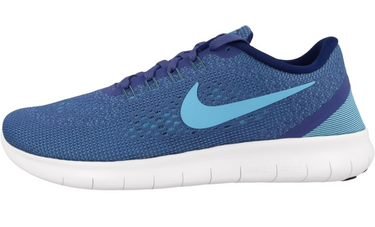Nike Women’s Free RN Blue Moon Running Sneakers – Polarized Blue Performance Shoes
