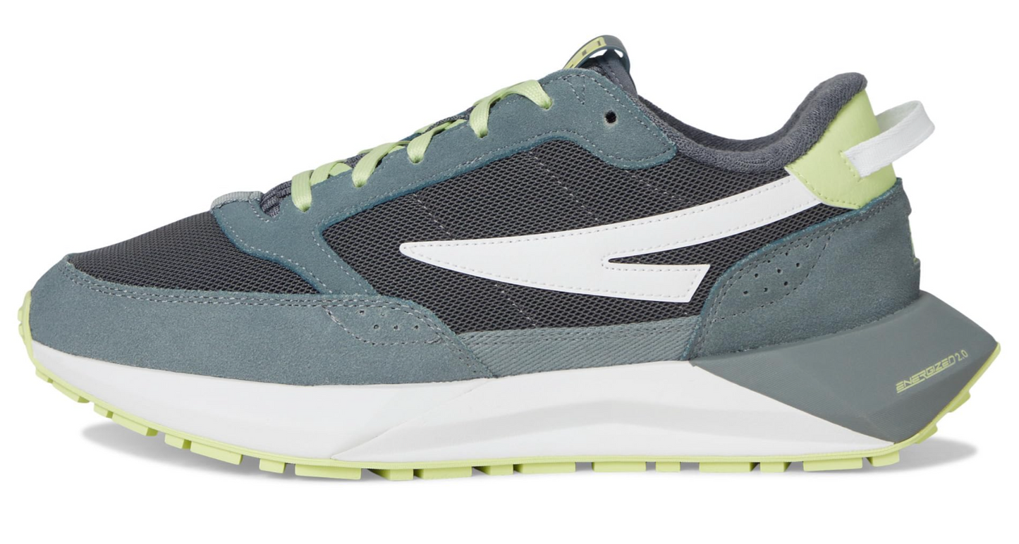 Fila Racer Energized Hombre Castlerock/White/Shadow Lime Sneakers