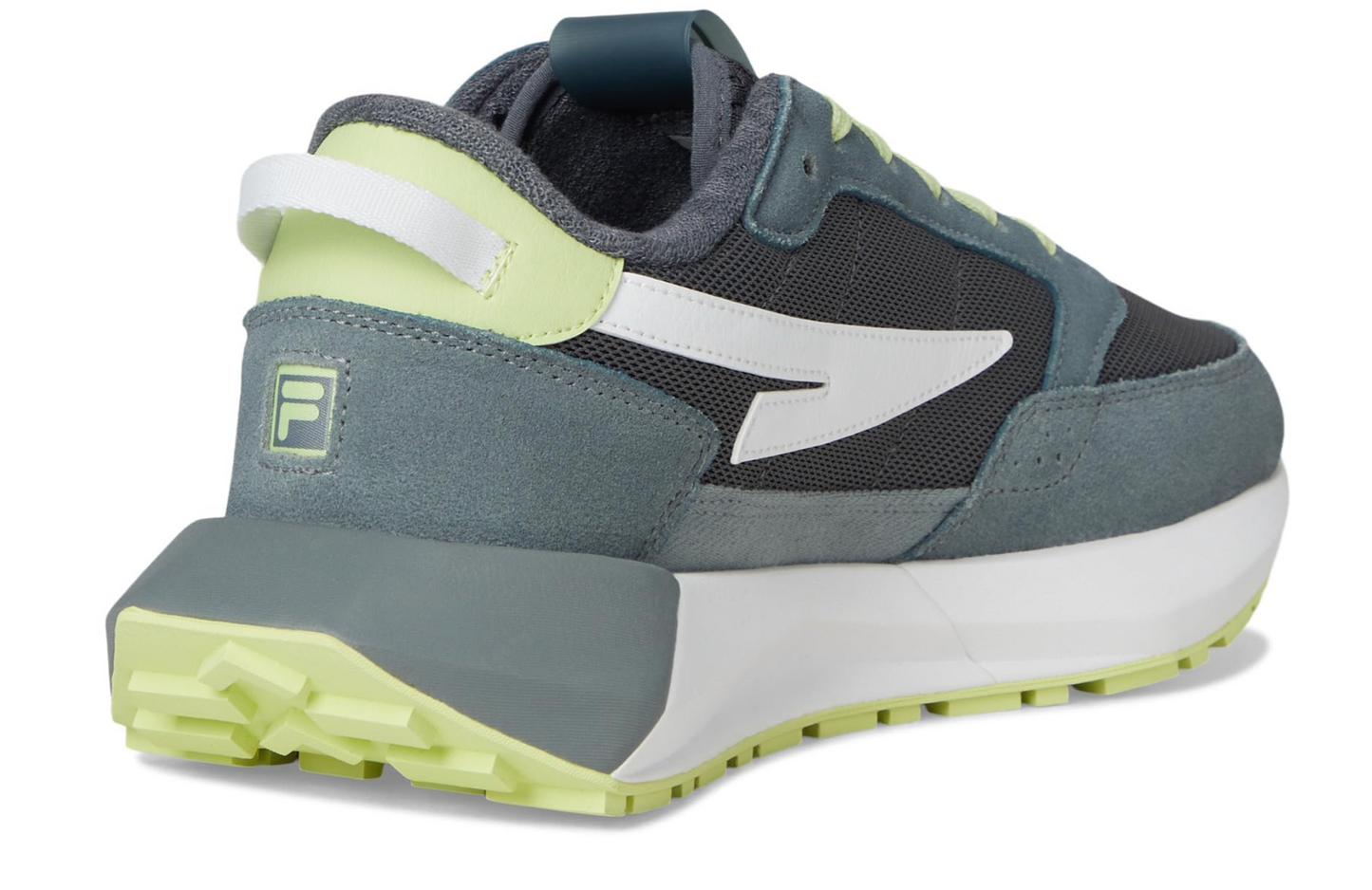 Fila Racer Energized Hombre Castlerock/White/Shadow Lime Sneakers
