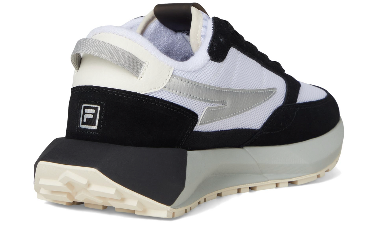 Fila Racer Energized Mujer White/Metallic Silver/Gardenia Sneakers