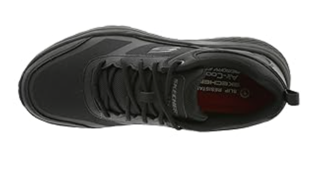 Skechers Hombre Work Street Treader SR Negro Antideslizante Talla US 8