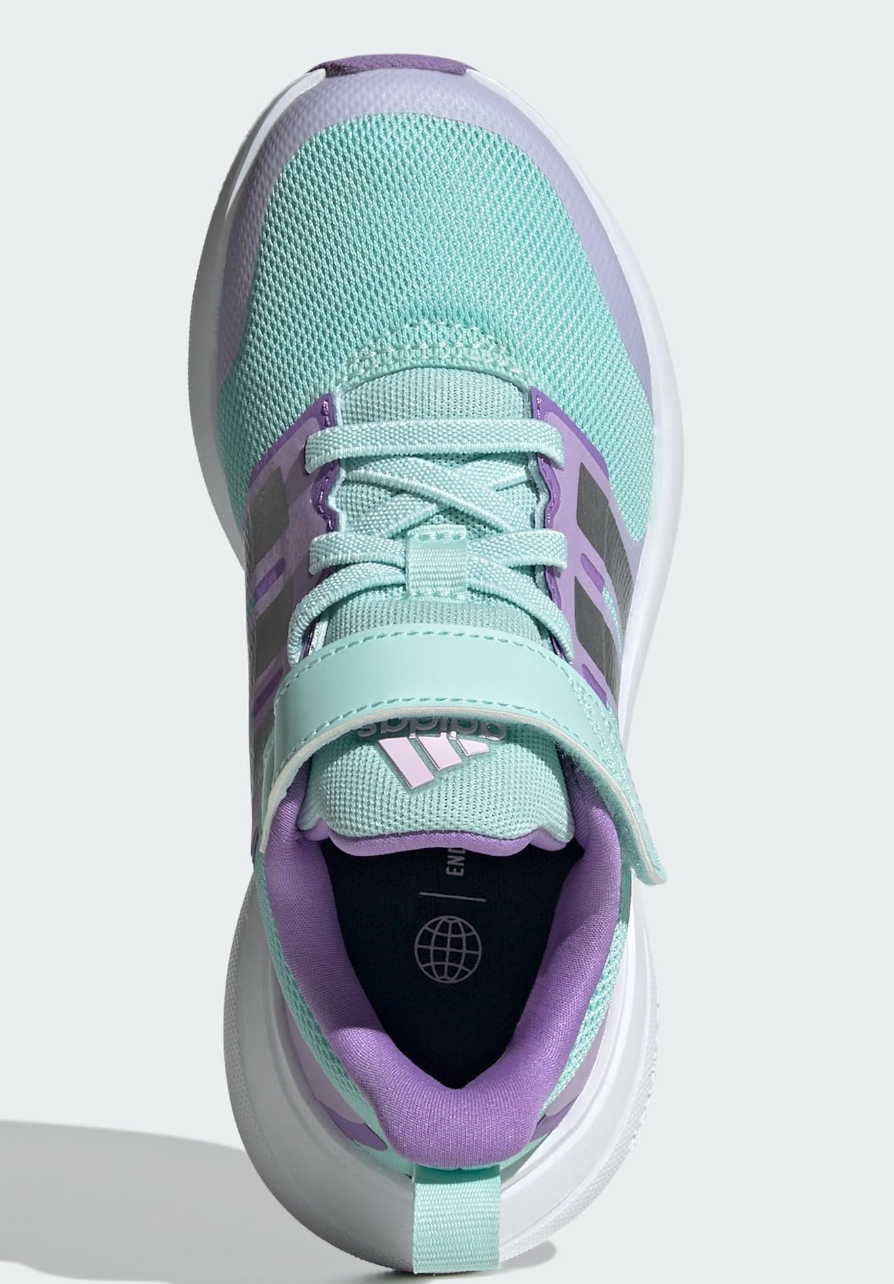 Adidas Fortarun 2.0 Elastic Lace Niña Aqua Original Talla 36 - 36.5 Big Kid