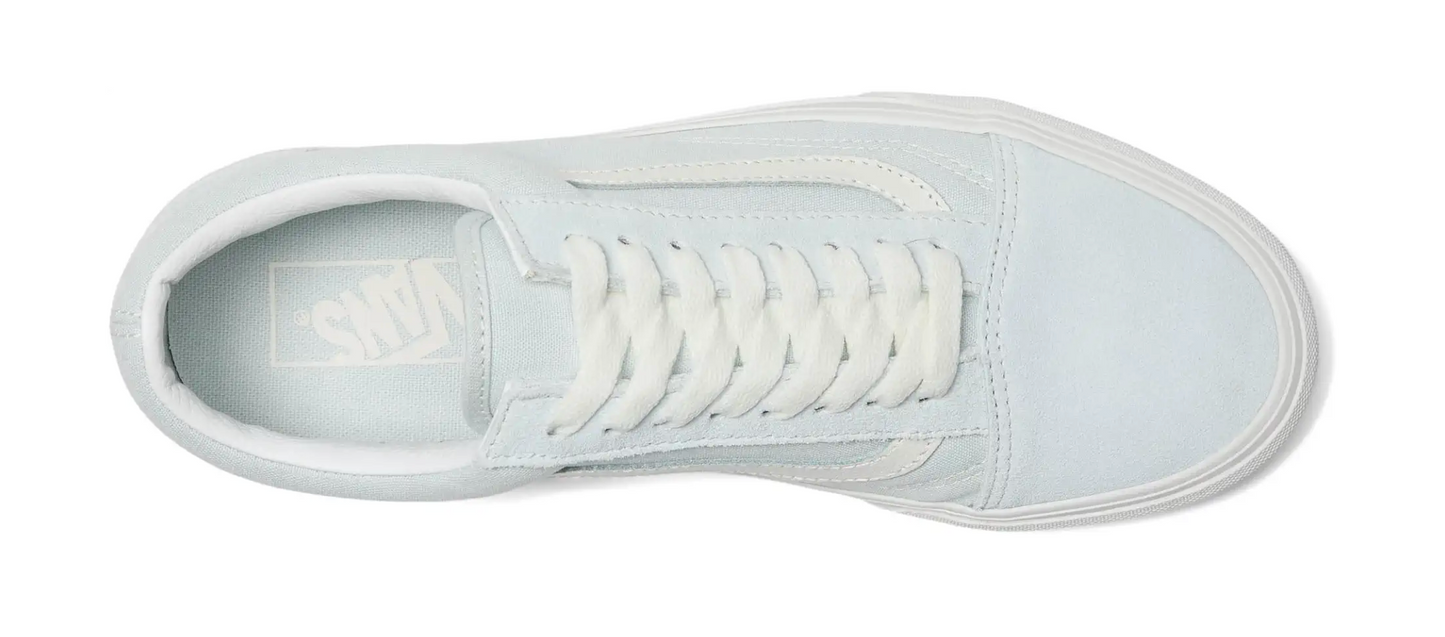 Vans Old Skool Pastel Blue Mist Mujer Talla 35 Original