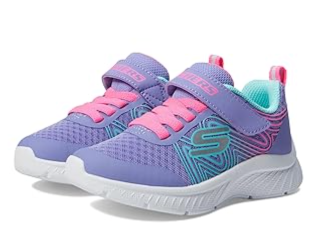 Skechers Microspec Plus Swirl Sweet Niña Talla 5 Toddler Multicolor