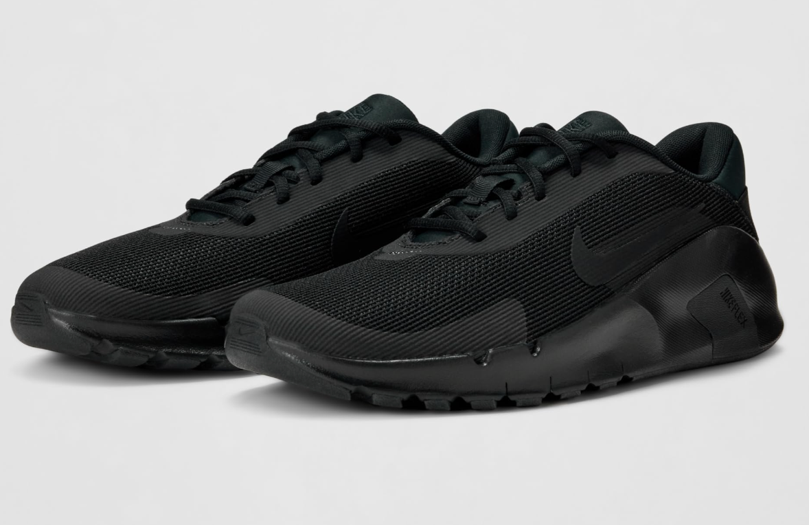 Nike Flex Train Hombre Negro Triple Black | Zapato Deportivo Training Original Talla 8.5 US