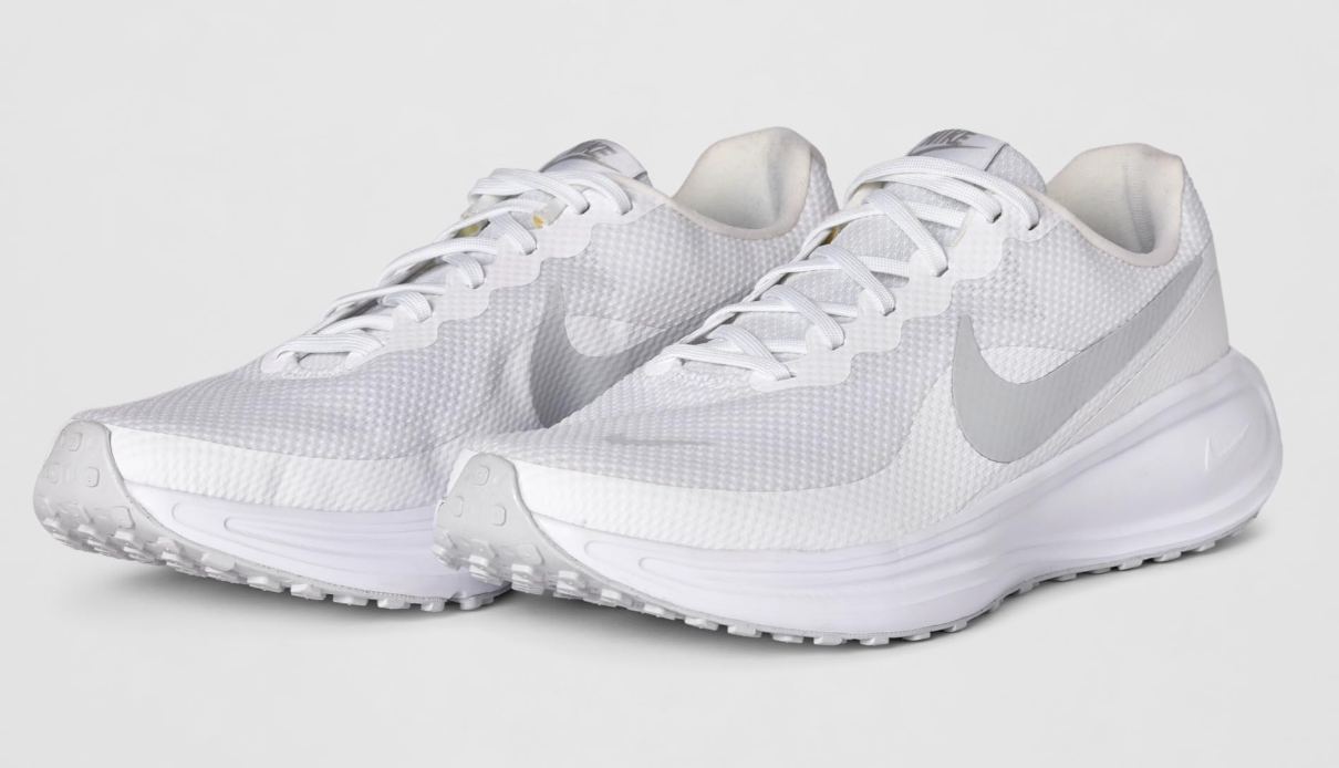 Nike Revolution 8 Hombre Blanco Pure Platinum | Zapato Deportivo Running Original