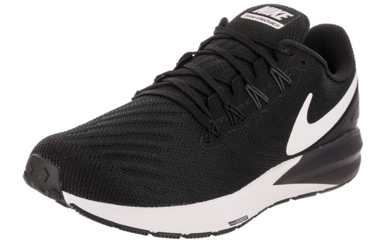 Nike Men’s Air Zoom Structure 22 Black Running Sneakers Size 8.5 US – Gridiron White Edition