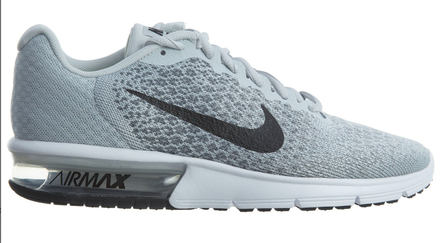 Nike Women’s Air Max Sequent 2 Pure Platinum Running Sneakers – Platinum Grey