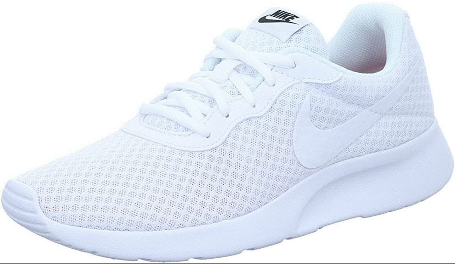 Nike Nike Tanjun White Sneakers Mujer Talla 8 US Running Casual