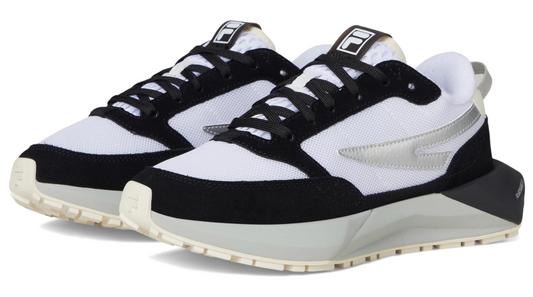 Fila Racer Energized Mujer White/Metallic Silver/Gardenia Sneakers