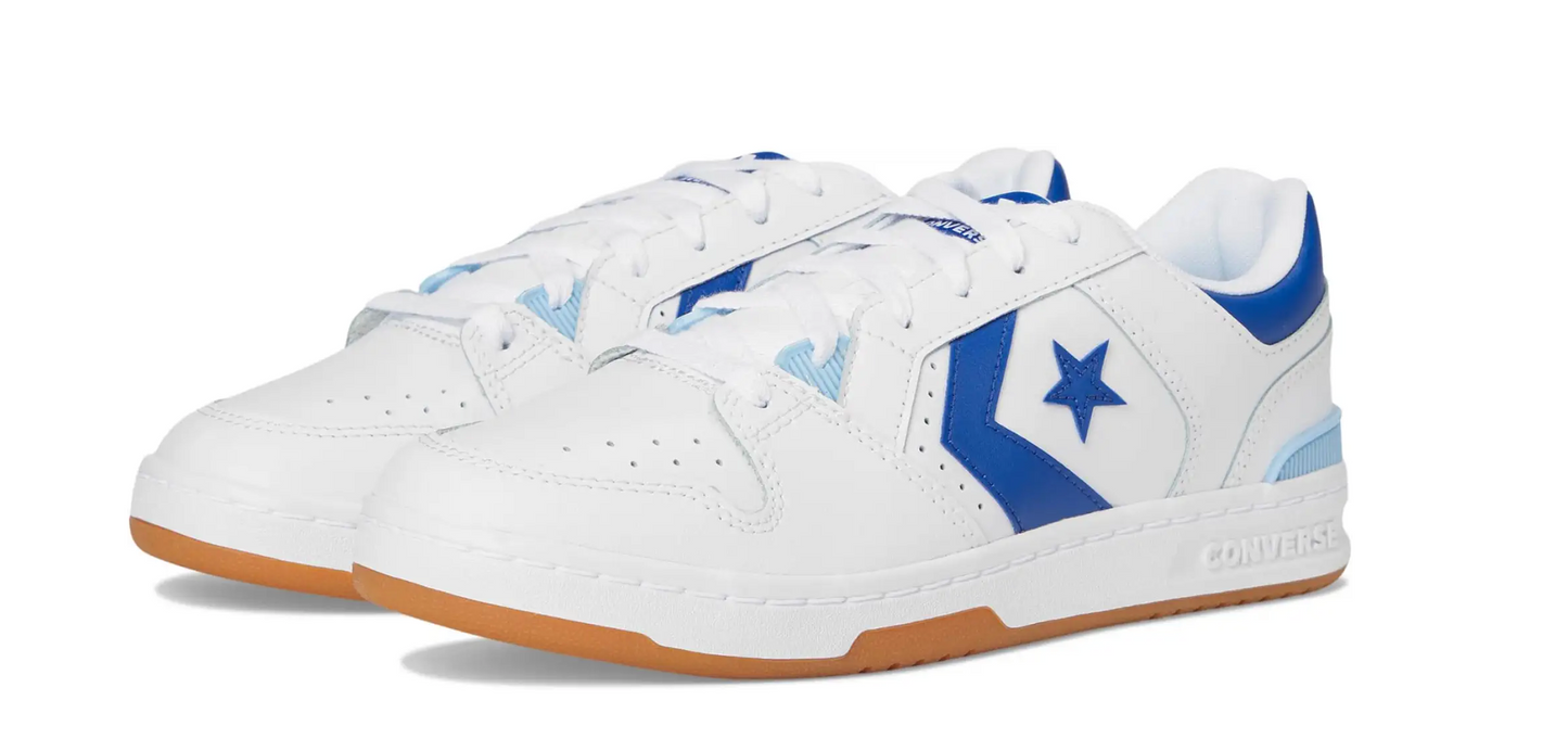 Converse Lifestyle  Mujer Blanco Azul Original Talla 5 USA / 36 Venezuela