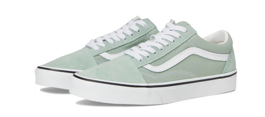 Vans Old Skool Color Theory Gray Olive Mujer Talla 35 Original