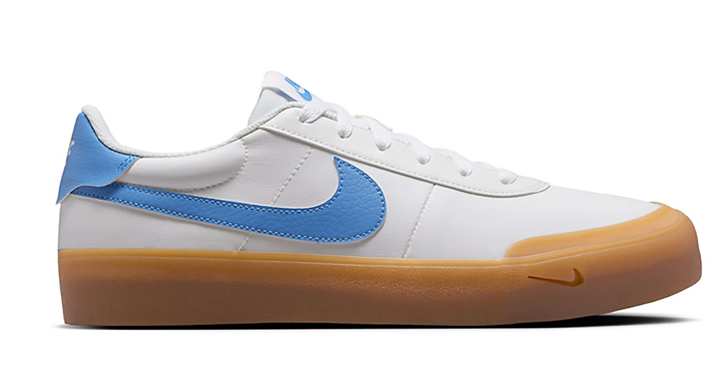 Nike Court Shot Hombre Blanco Azul Talla 8.5 | Sneakers Casual Originales
