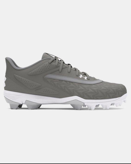 UNDER ARMOUR UA LEADOFF LOW RM 3.0- TACOS DE BÉISBOL HOMBRE GRIS