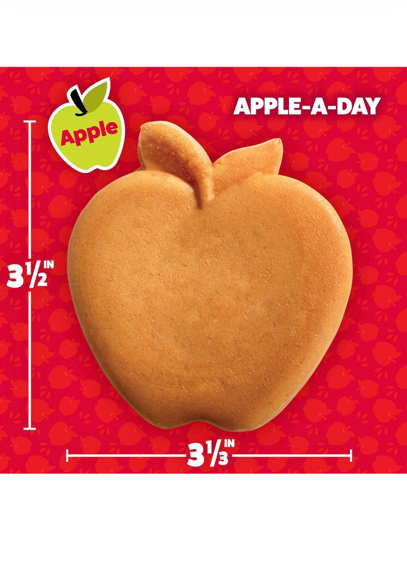 Mini Waflera Eléctrica Antiadherente Forma de Manzana 4” Desayunos Rápidos para Niños y Familia