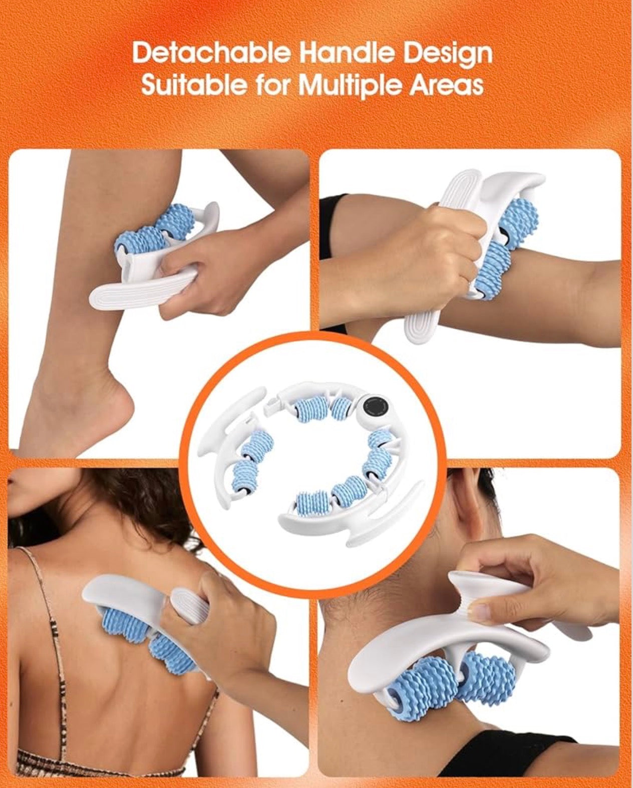 Reductor Anticelulitis 360° | Tonifica y Mejora la Piel desde Casa (Masajeador Corporal)