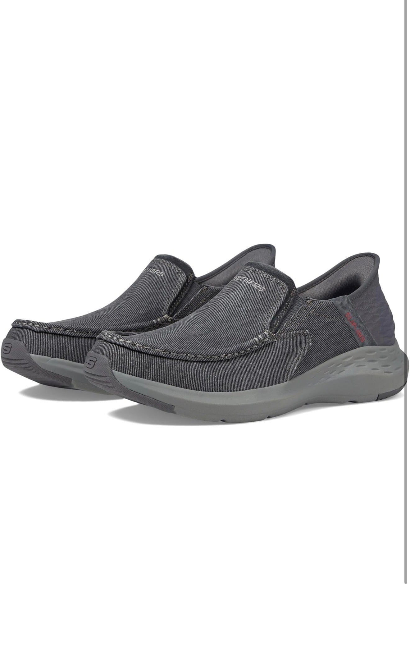 Skechers Slip-ins Hombre Originales Parson Dewitt Memory Foam Talla 42.5 Gris