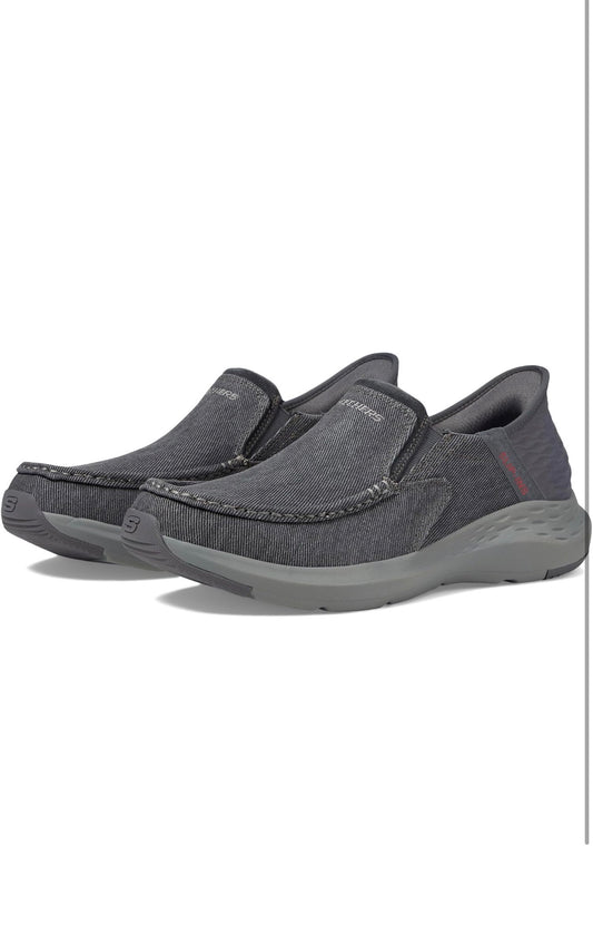 Skechers Slip-ins Hombre Originales Parson Dewitt Memory Foam Talla 42.5 Gris