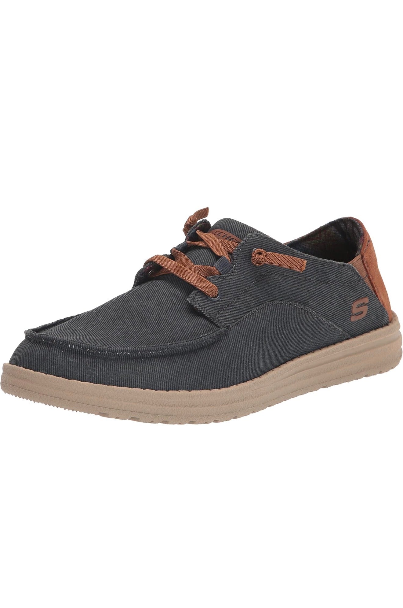 Zapatos Skechers Hombre Originales Casual Cómodos – Estilo Moc Toe Antideslizante