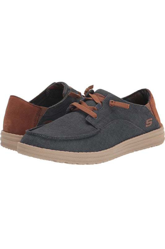 Zapatos Skechers Hombre Originales Casual Cómodos – Estilo Moc Toe Antideslizante