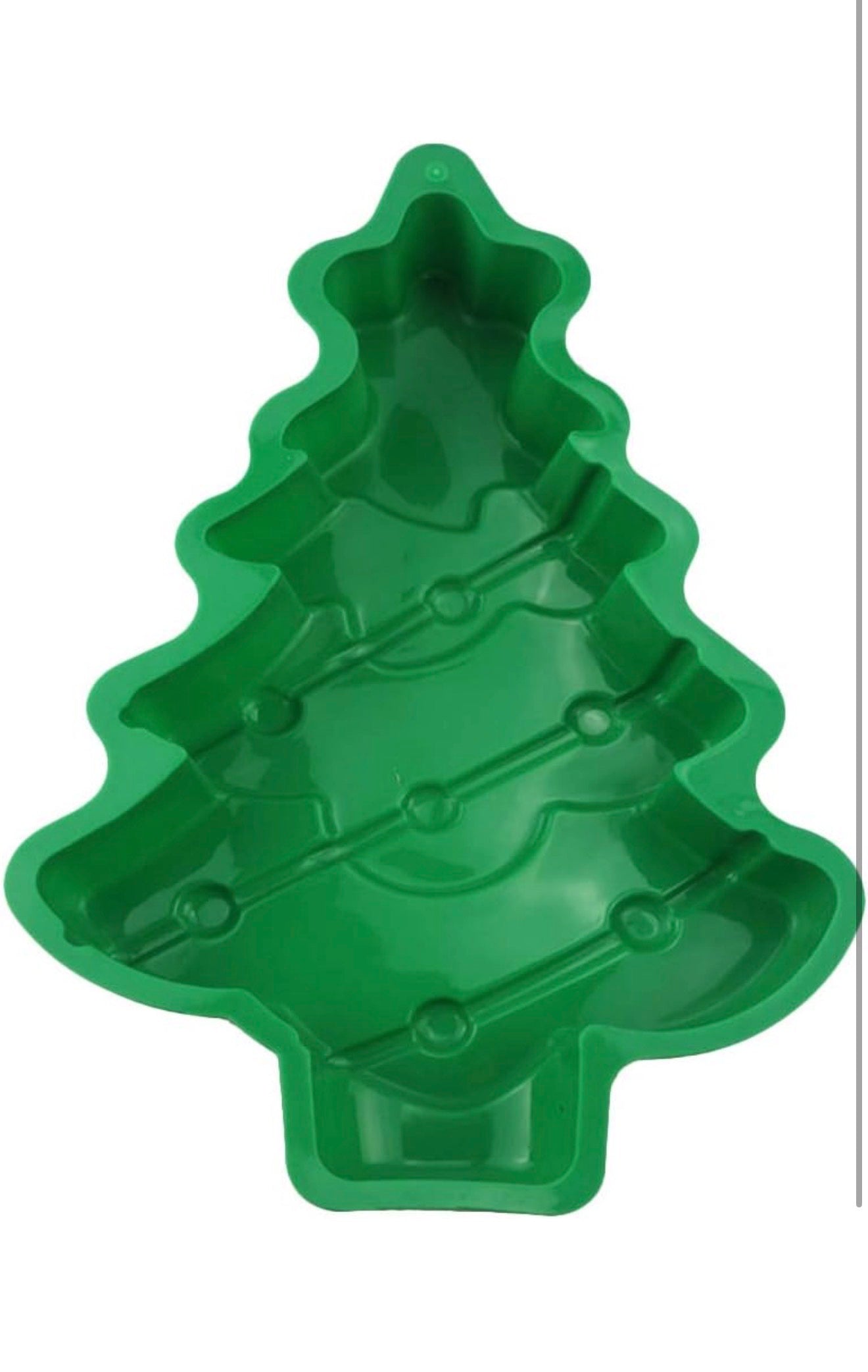 Molde Navideño Árbol de Silicona – Ideal para Emprender con Tortas y Postres 🎄