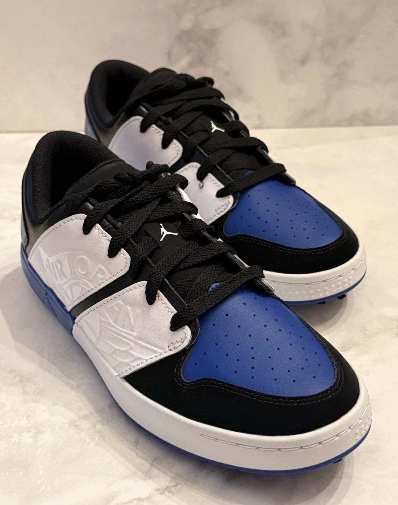 Nike Air Jordan NU Retro 1 G Royal Blue Originales Hombre Azul Negro Blanco talla 9