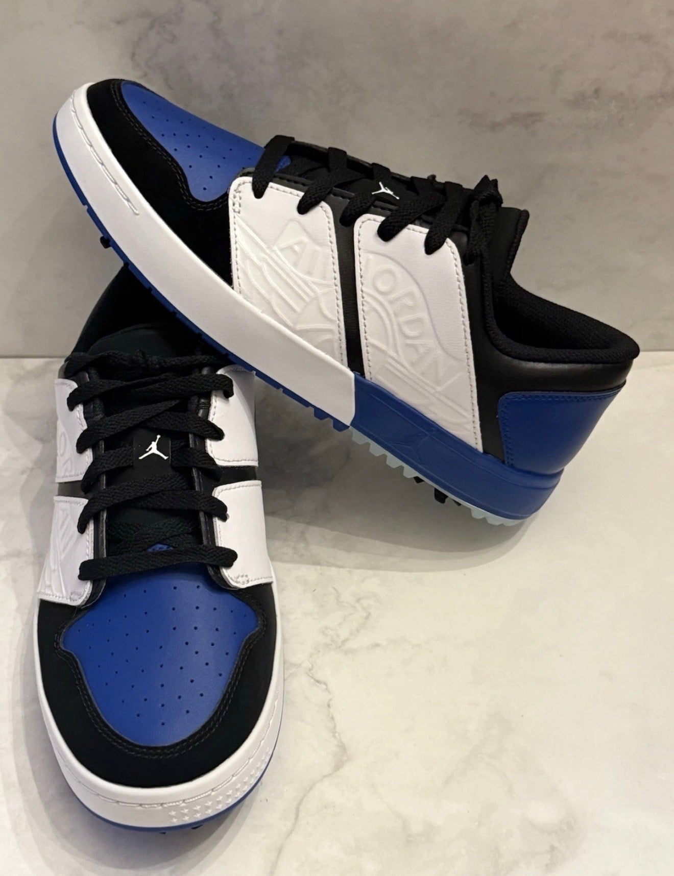 Nike Air Jordan NU Retro 1 G Royal Blue Originales Hombre Azul Negro Blanco talla 9
