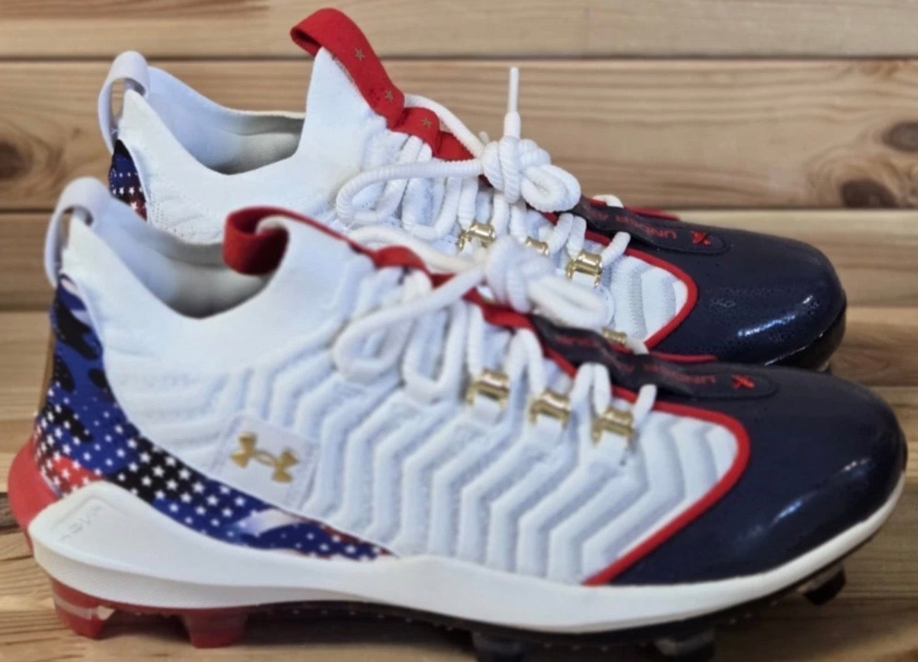 Under Armour Harper 9 Pro TPU USA Talla 10.5 Original Baseball Cleats Bryce Harper