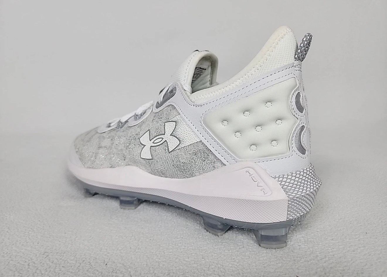 Under Armour Harper 8 Elite TPU Baseball Cleats White Gray Hombre Talla 9 Original
