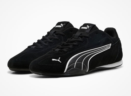 Puma Catch Hombre Negro Blanco Original