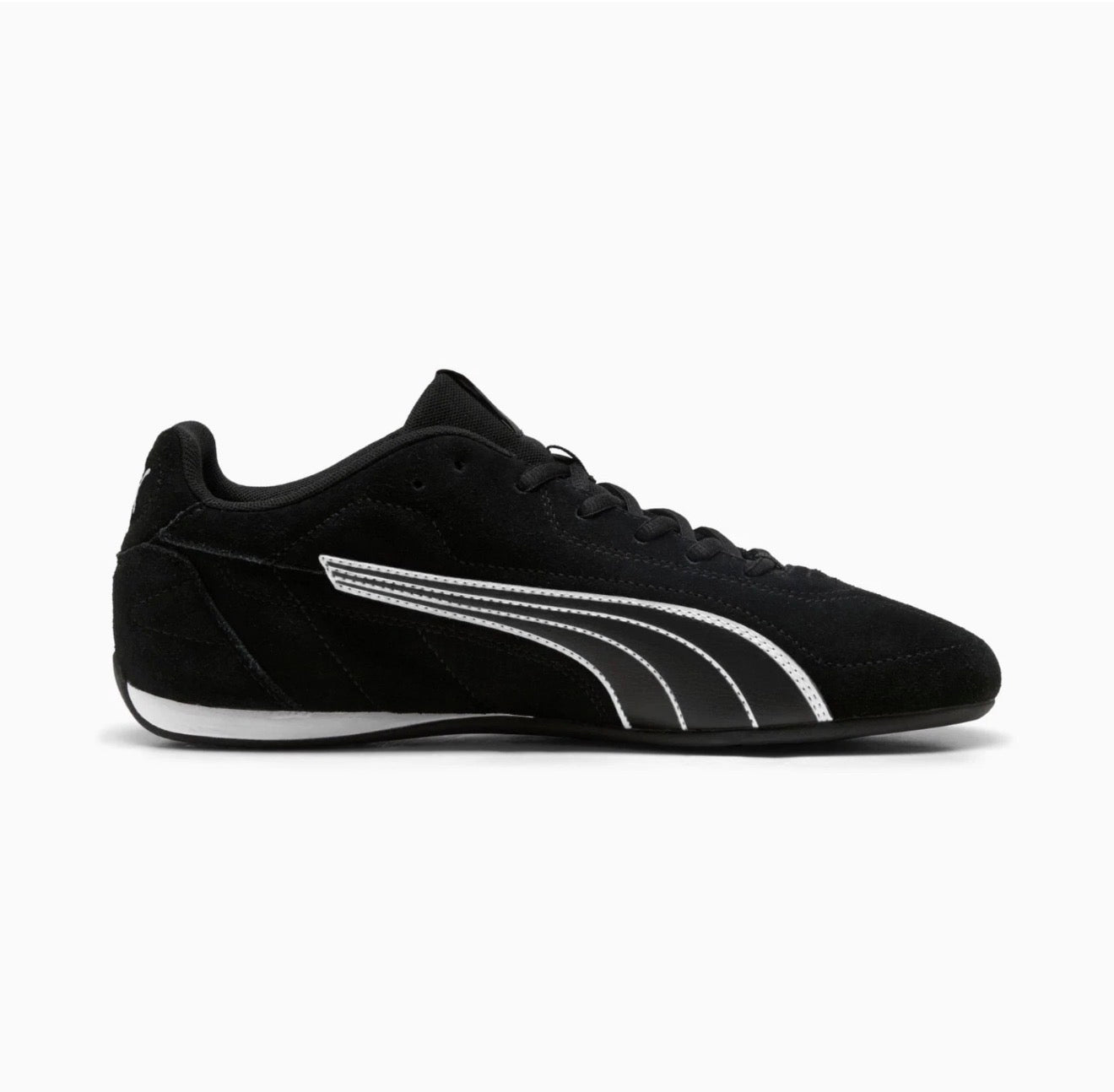 Puma Catch Hombre Negro Blanco Original