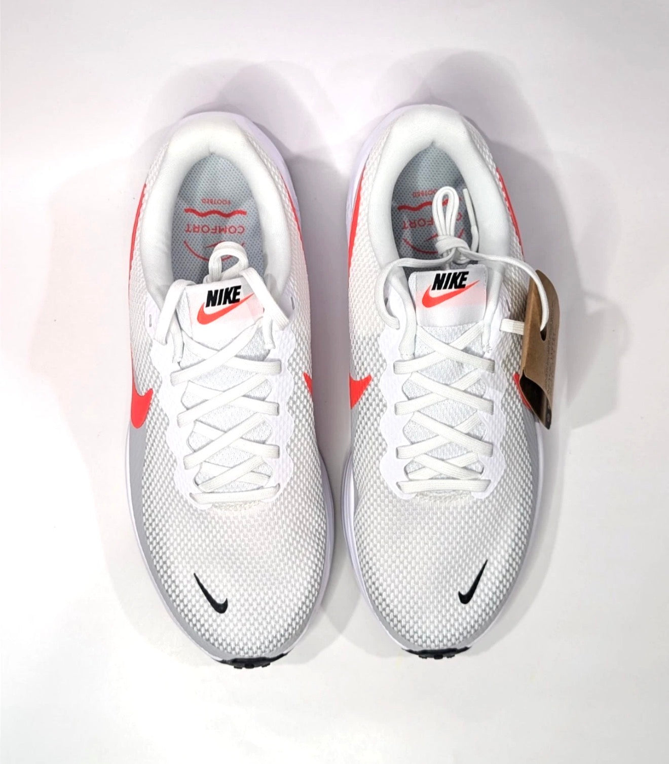Nike Woman's Revolution 8 Blanco Coral para Woman - Running Deportivo Original