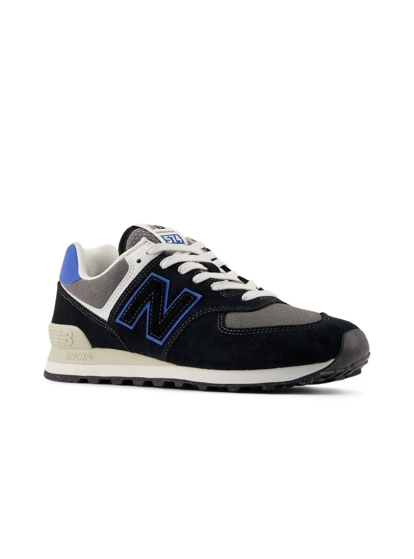 New Balance 574 U574QRB  unisex| Negro Gris Azul | Original