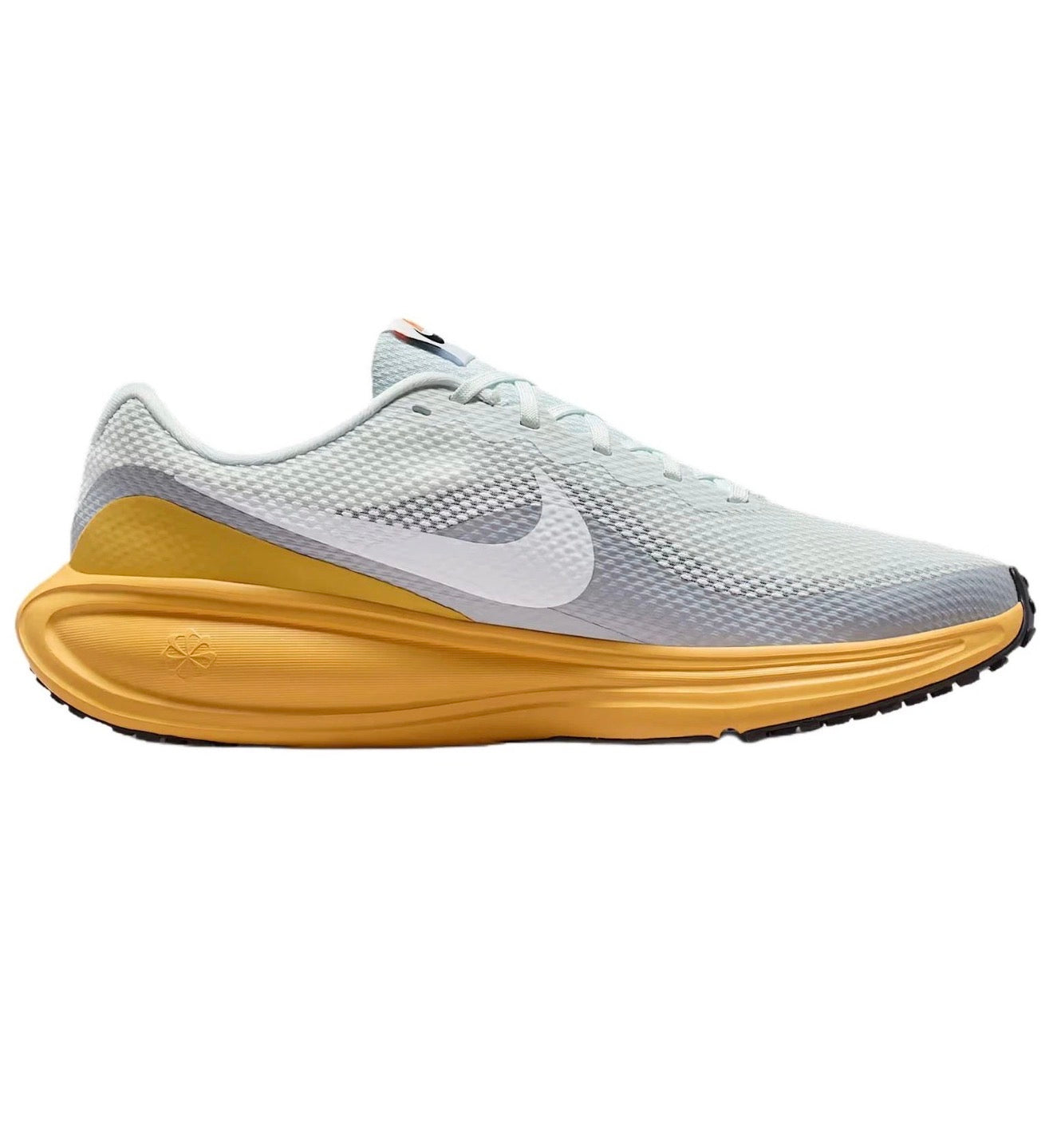 Nike Woman's Revolution 8 para Mujer Running Shoes White/Glacier Blue/Orange HJ9198-104