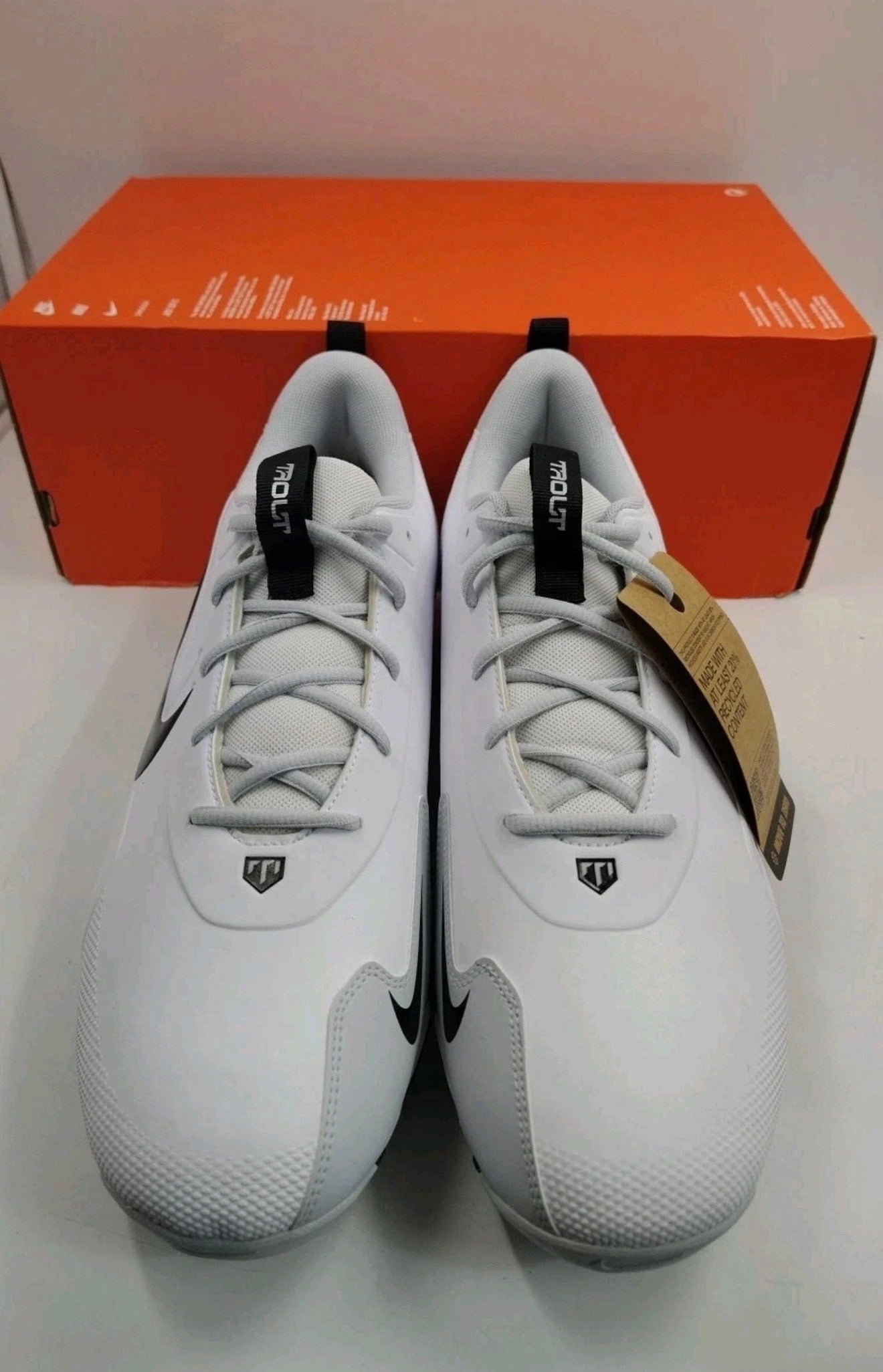 Nike Trout  Keystone White/Black Hombre | Tacos de Béisbol de Molde
