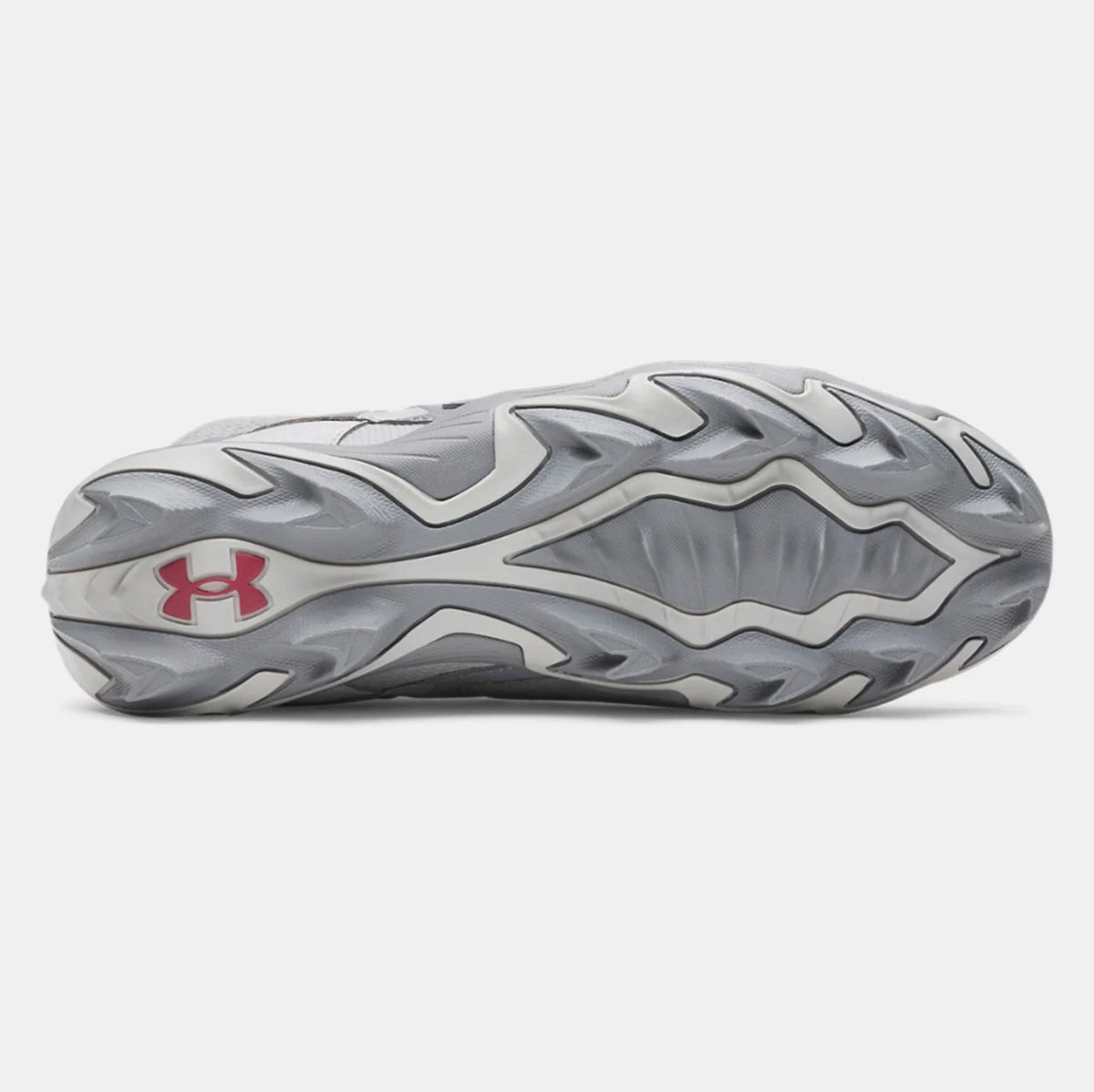 Under Armour UA Harper 10 Mid RM – Tacos de Béisbol para Hombre – Gris - Talla 9.5 - 10