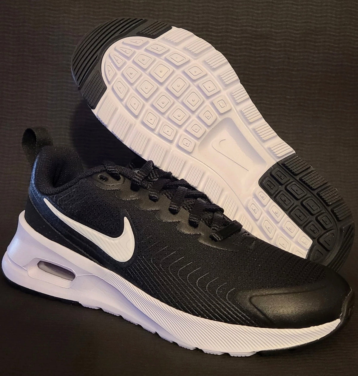 Nike Air Max Nuaxis Mujer – Black/White | HF1233-001