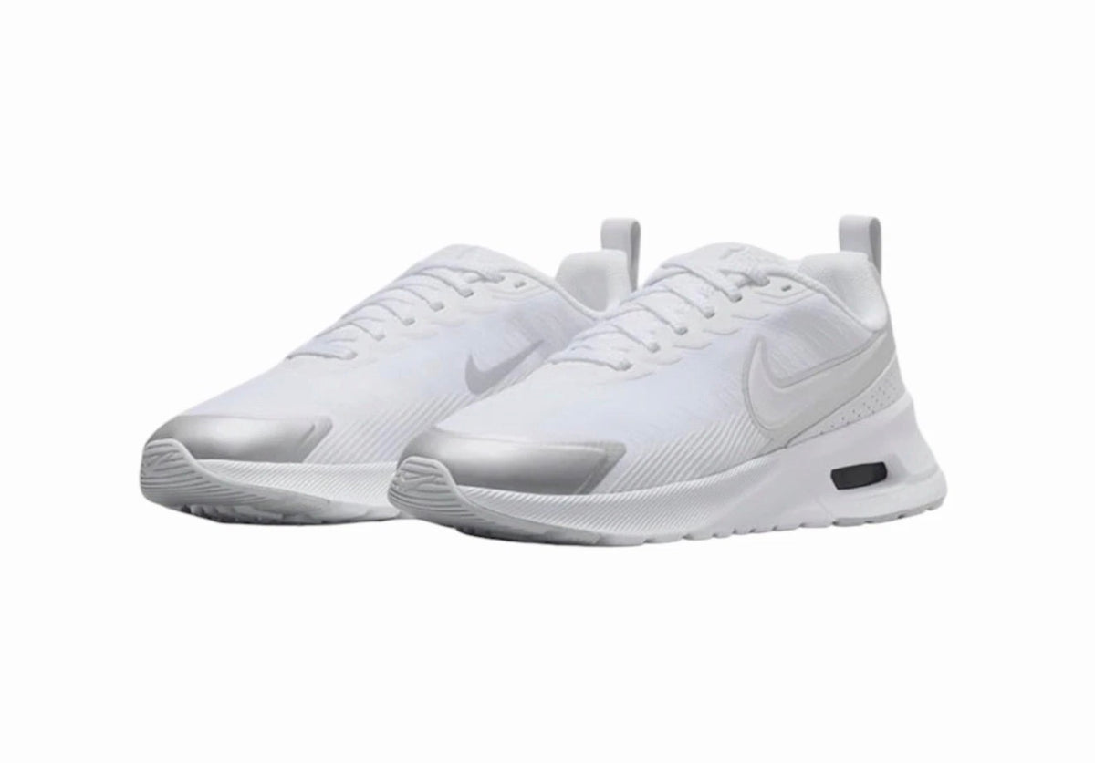Nike Air Max Nuaxis Mujer – Blanco / Platinum – Original